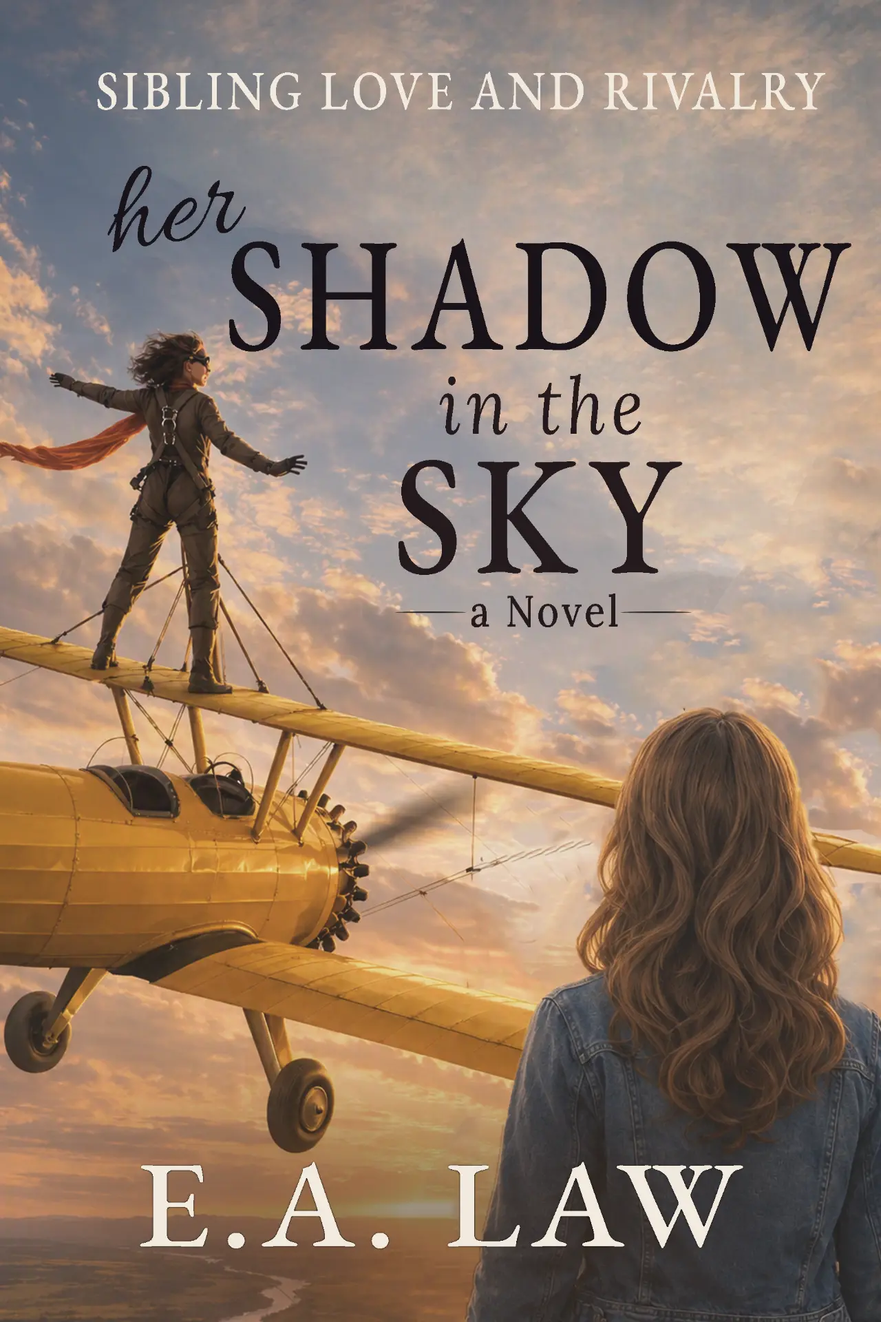 Cover of Her Shadow in the Sky by E.A. Law